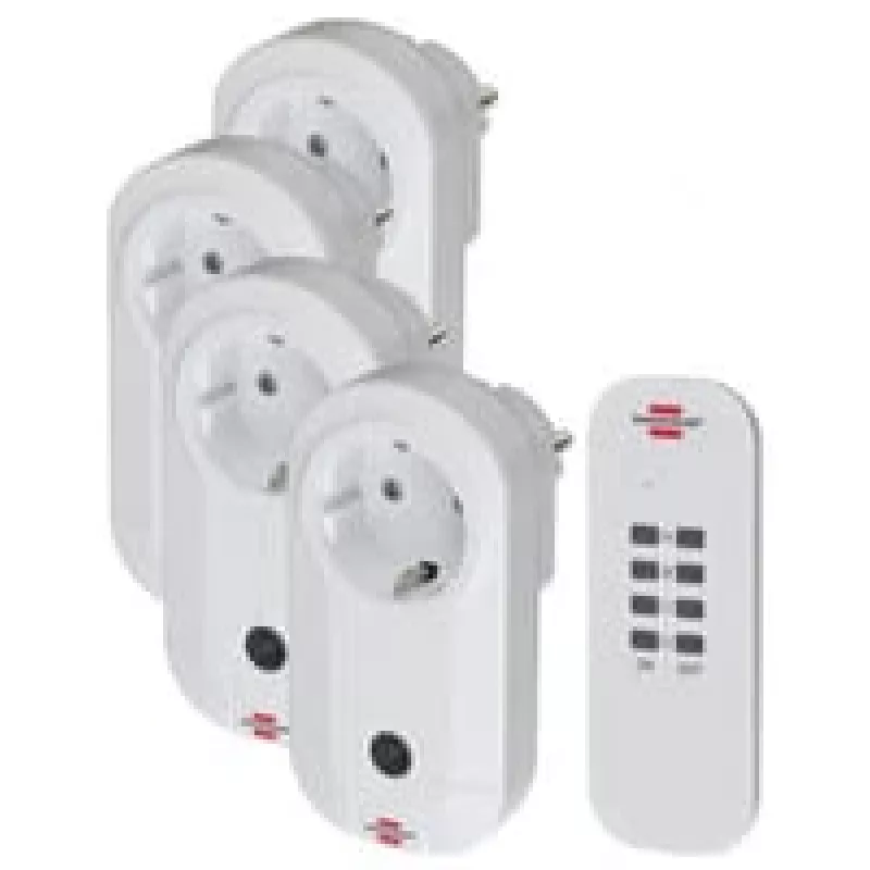 Smart plug Brennenstuhl 1507050 wit
