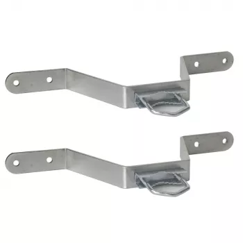 Mastmontagebeugel Extralink K150 met M8 U-beugel, roestvrij staal, max. belasting 14 kg, 2-pack