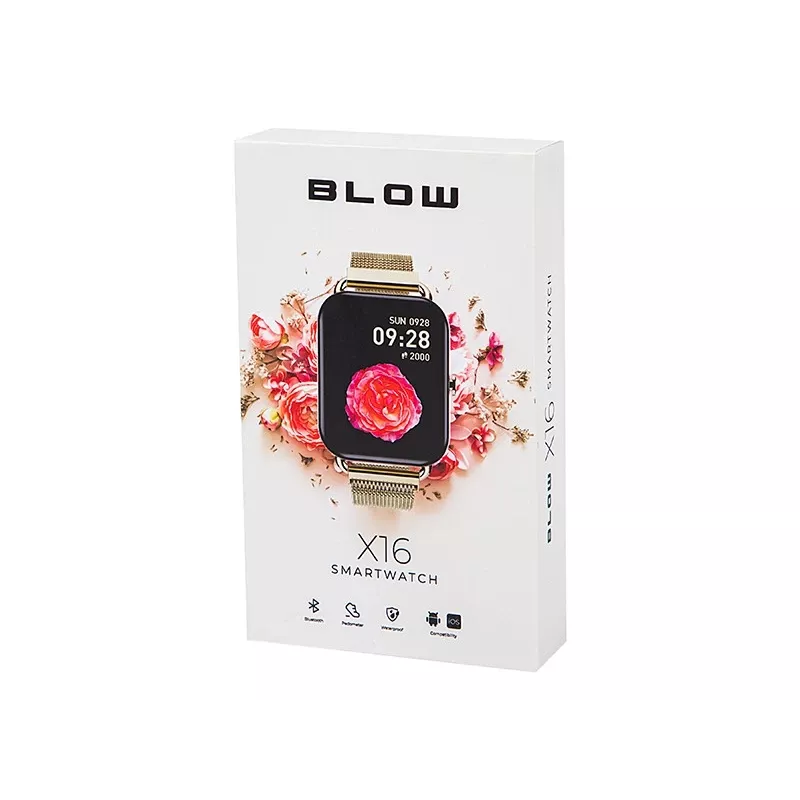 Smartwatch X16 Bluetooth roze