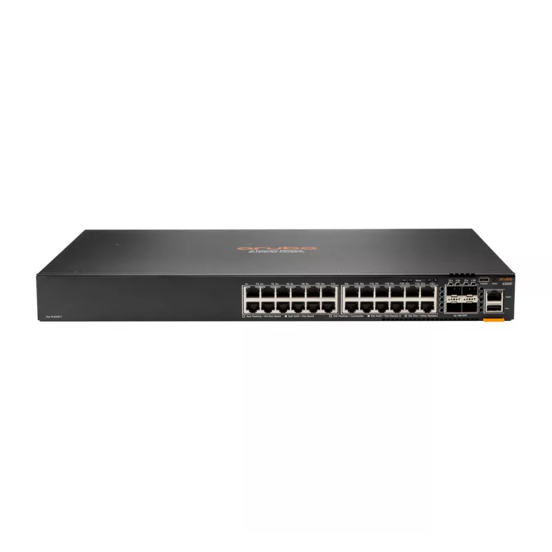 HPE Aruba Networking CX 6200F 24G 4SFP+ switch – managed