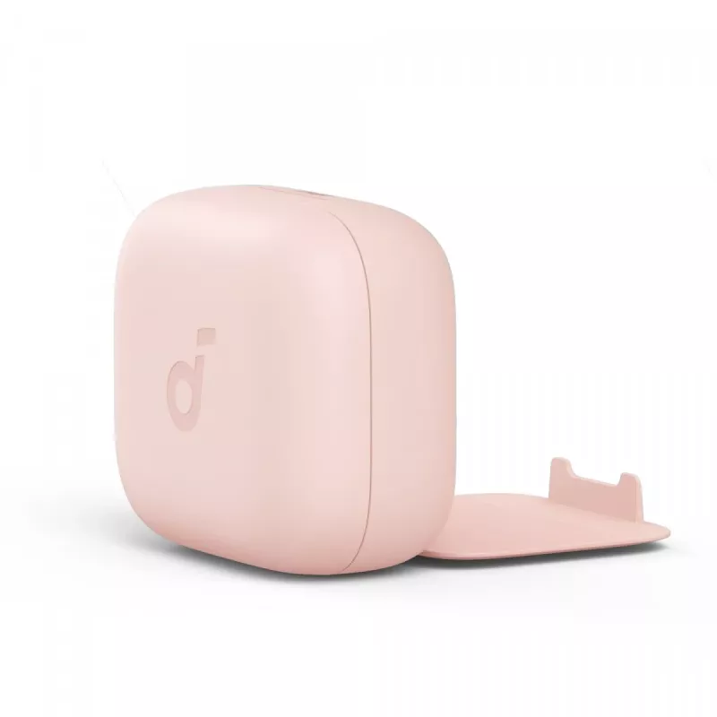 Headset Anker P30i draadloze in-ear-headset voor gesprekken en muziek, USB Type-C, Bluetooth, lichtroze