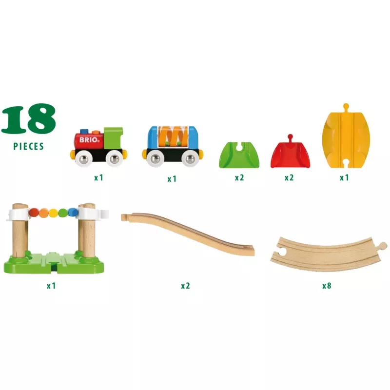 Speelgoedtrein Ravensburger BRIO — veelkleurig voor leeftijd 1,5–99