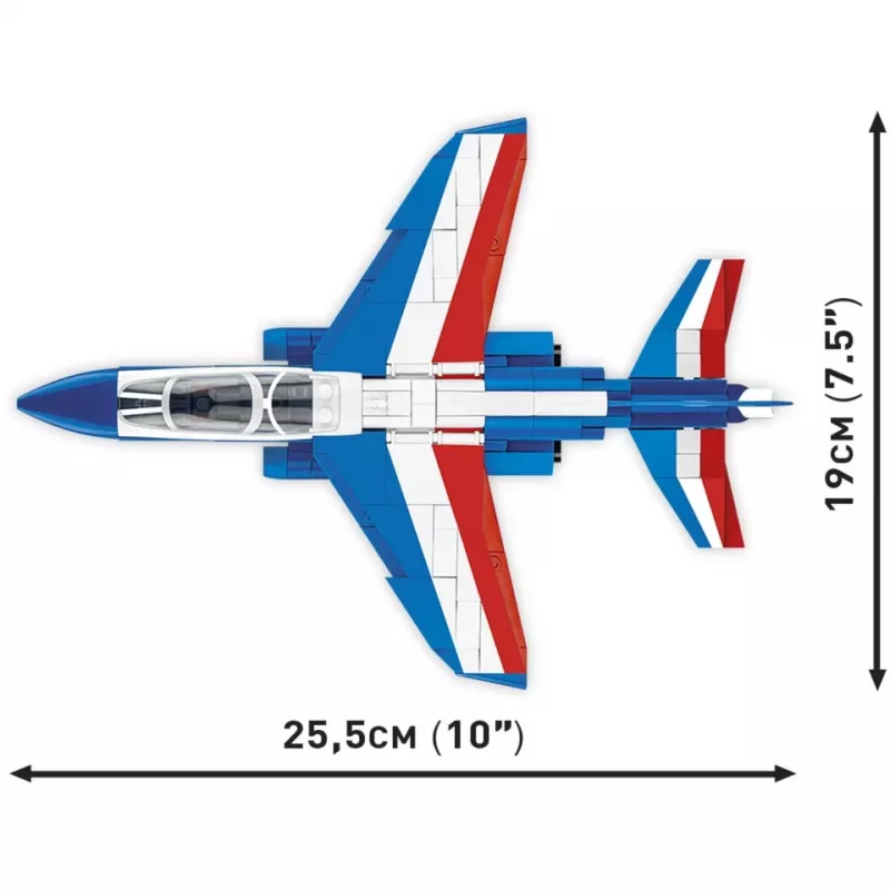 Constructiespeelgoed Cobi Alpha Jet Patrouille de France 1:48 schaalmodel COBI-5841