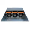Inter-Tech 3U-30255 rack zwart, roestvrij staal