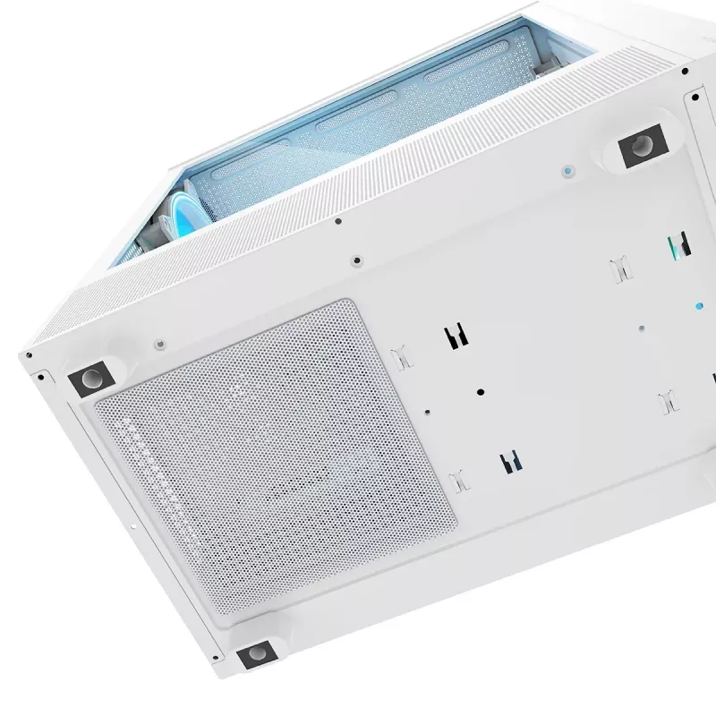 MODECOM BREEZE ARGB Flow MIDI pc-behuizing, ATX, USB 3.0 ×2 + USB-C, wit