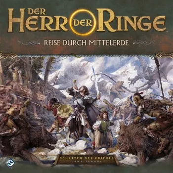 Asmodee In de ban van de ring - Reis door Midden-aarde: Schaduw van de oorlog, bordspel