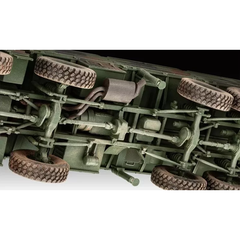 Kunststof modelbouwset REVELL Man 10T Milgl 8x8 vrachtwagen schaal 1/35