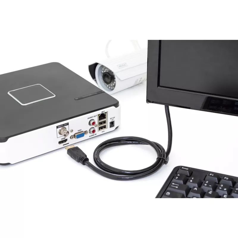HDMI-kabel Digitus DB-330123-050-S 5m