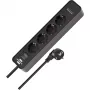 Verlengsnoer Brennenstuhl 1153240106 1,5 m 4 stopcontacten indoor zwart