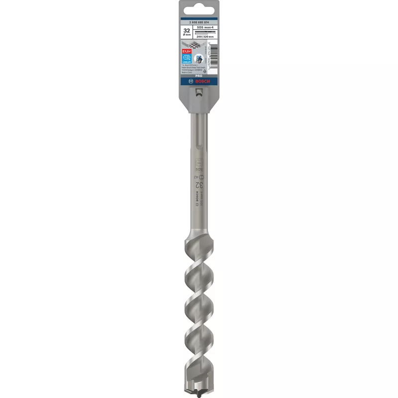 Bosch Accessories SDS max-4, 32x200x320mm 2608685874 hamerboor 32 mm SDS-Max 1 stuks