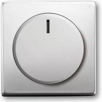 BUSCH JAEGER bedieningselement voor draaidimmer -102 UP edelstaal 6540-866-102