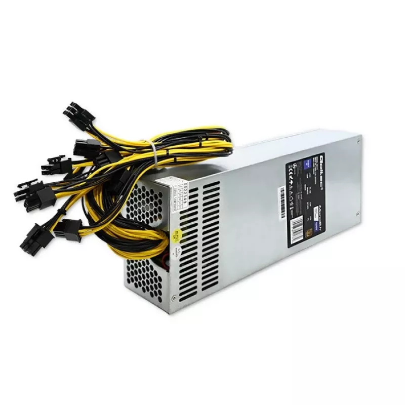 Qoltec 50177 PCI-E-voeding Smart 1600W | 80 Plus Gold - Data Mining