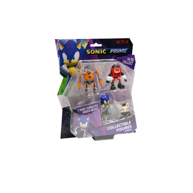 SONIC PRIME - set met 5 gemengde figuren