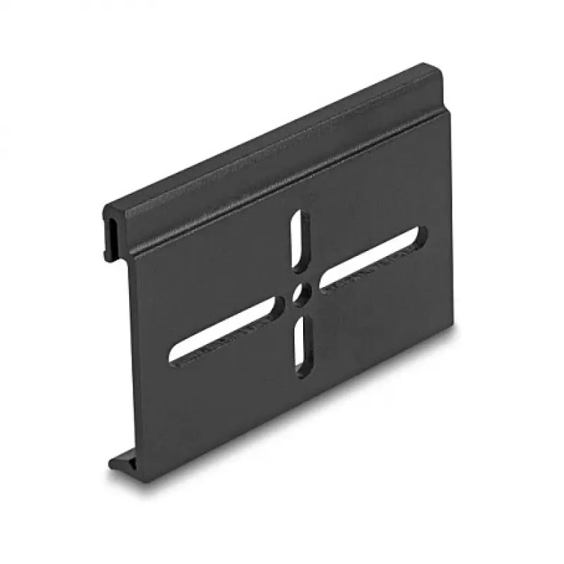 Montageset DeLOCK 67145 zwart aluminium
