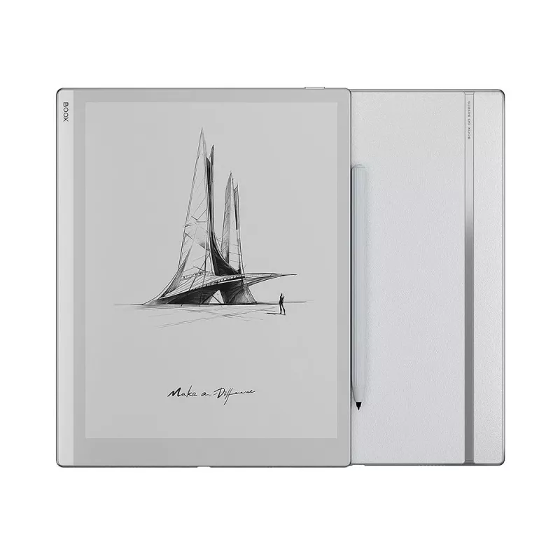Tablet Onyx BOOX GO 10.3 – 10,3 inch e-ink-tablet, 2480×1860, 4 GB RAM, 64 GB opslag, Android 12, stylus, Wi-Fi 5, Bluetooth 5.0, wit