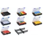 Opbergbox allit EuroPlus Pro K44.76/19 – 19 vakken, slagvast polypropyleen