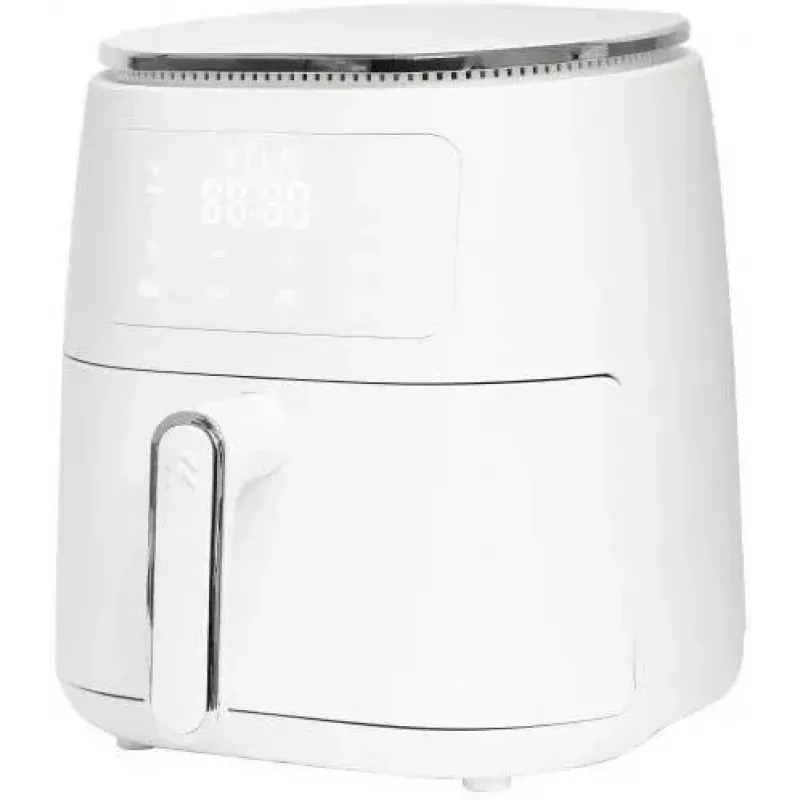 Heteluchtfriteuse Elle EKAFP501WHEU 5 L, wit — compact tafelmodel voor vetvrij frituren