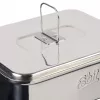 Pan ESBIT PT1200ST roestvrijstalen campingpan 1,2 L, 554 g, zilver