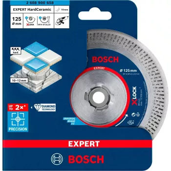Bosch Expert HardCeramic X-LOCK cirkelzaagblad 12,5 cm 1 stuk