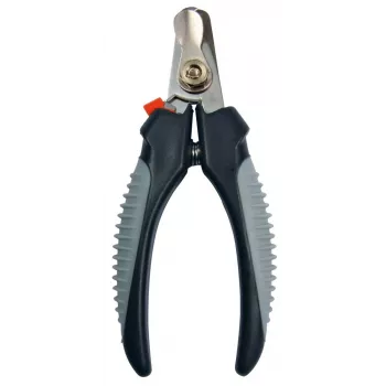 Huisdier verzorgingsschaar Trixie 2367, roestvrijstalen bladen, 120 mm, antislip rubberen handgreep