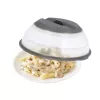 JATA HACC4530 voedselafdekhoes grijs wit rond 26 cm