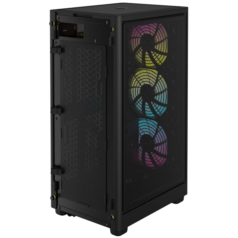 Corsair RGB AIRFLOW pc-behuizing 2000D zwart Mini-ITX inclusief voeding nee SFX