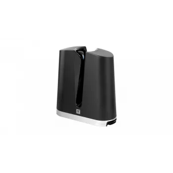 Messenslijper ZWILLING V-Edge Pull Through, zwart, compact doorhaalontwerp