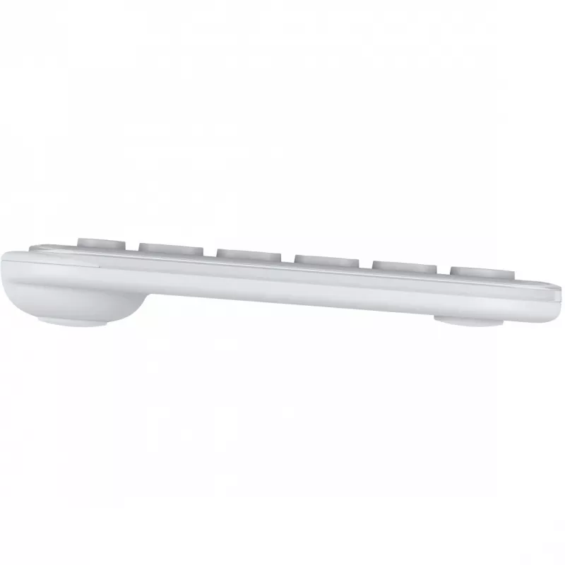 Logitech POP Icon Keys - toetsenbord - draadloos - Bluetooth LE - QWERTY - US International - off white, oranje (920-013072)