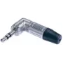 3,5 mm haakse stekker Neutrik NTP3RC-CON – metalen behuizing, stereo-TRS-stekker
