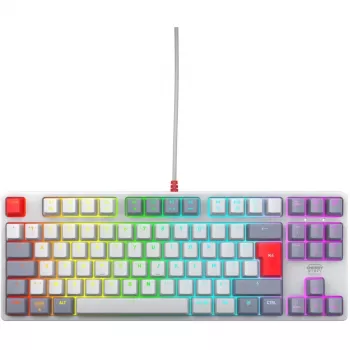 CHERRY XTRFY K4V2 Retro Edition TKL (80%) toetsenbord, RGB, USB, AZERTY Frans