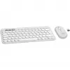Logitech Pebble 2 Combo set, wit, draadloos, Duits, 920-012204