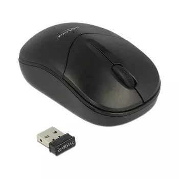 Muis DeLOCK 12494 RF draadloos optisch 1000 DPI
