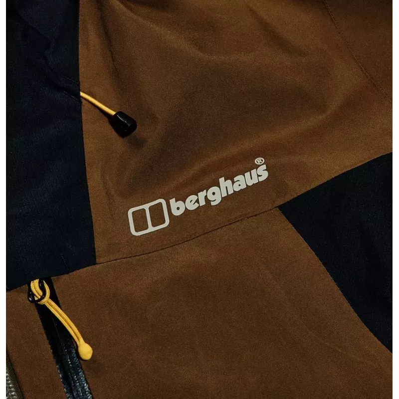Heren Berghaus capuchon hybridejas maat M bruin