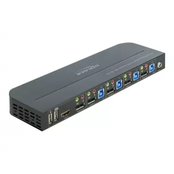 KVM-switch DeLOCK 11484 zwart