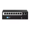 Extralink PoE-switch CERES 8x 100Mb/s PoE/PoE+, 2x RJ45 uplink 100Mb/s, 96W