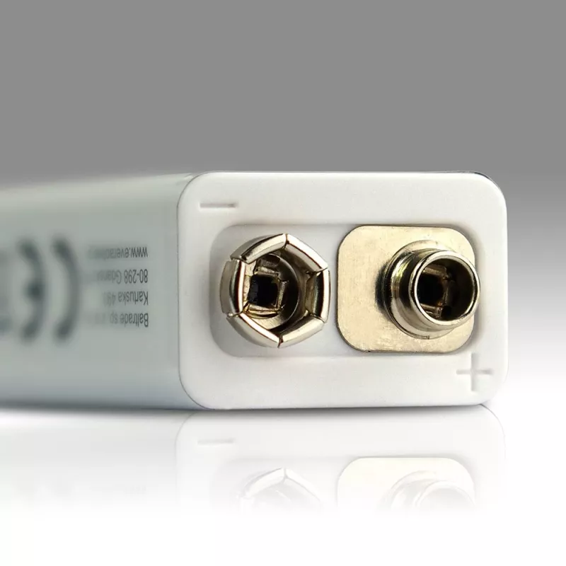 Oplaadbare batterij everActive 6F22/9V Li-ion 550 mAh met USB TYPE C