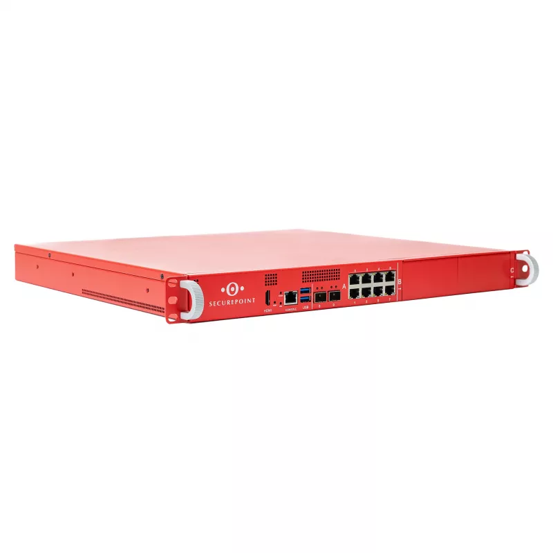 Securepoint RC400R G6 Security UTM Appliance, firewall-doorvoer 49 Gbit/s