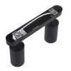 Maclean MCE452 B wand- en plafondspot, verstelbaar, aluminium, 2xGU10, mat zwart