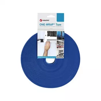 VELCRO One Wrap band 50 mm breed, blauw, 25 m