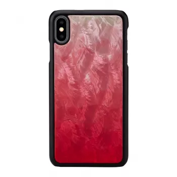 Smartphonehoesje iKins voor iPhone XS Max – roze meer met zwarte accenten