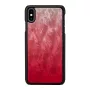 Smartphonehoesje iKins voor iPhone XS Max – roze meer met zwarte accenten