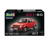 Kunststof modelauto REVELL VW Golf1 GTI 50 jaar schaal 1:24