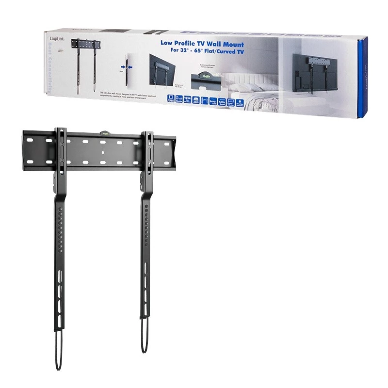 TV-muurbeugel, 32-65 inch, vast, max. 40 kg