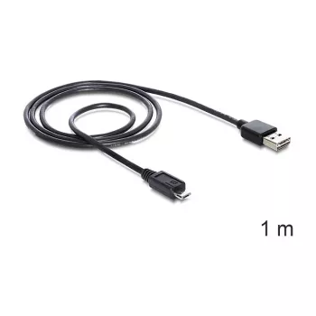 USB-kabel DeLOCK EASY-USB 2.0-A USB 2.0 micro-B 1m