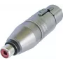 Neutrik NA2FPMF - audio-adapter - XLR3 (V) naar RCA (V) (NA2FPMF)