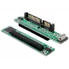 Kabeladapter DeLOCK 61987 SATA 22p naar IDE 44p zwart/groen