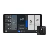 Wall Display Shelly Wall Display X2 WiFi/BLU zwart met H&T – dubbel bedieningspaneel