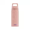 Aluminium drinkfles Sigg 6005.10 — 600 ml, 7,1 cm diameter, 145 g, blauw/roze
