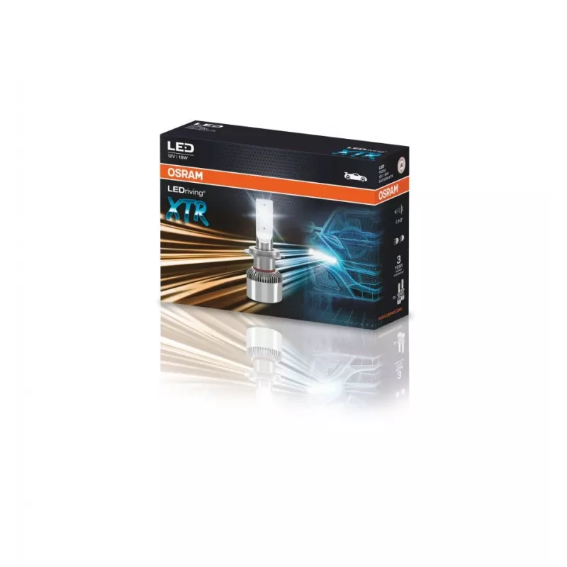 LED-koplampen Ledvance LEDriving XTR H7 64210DWXTR, paar (2 st.)