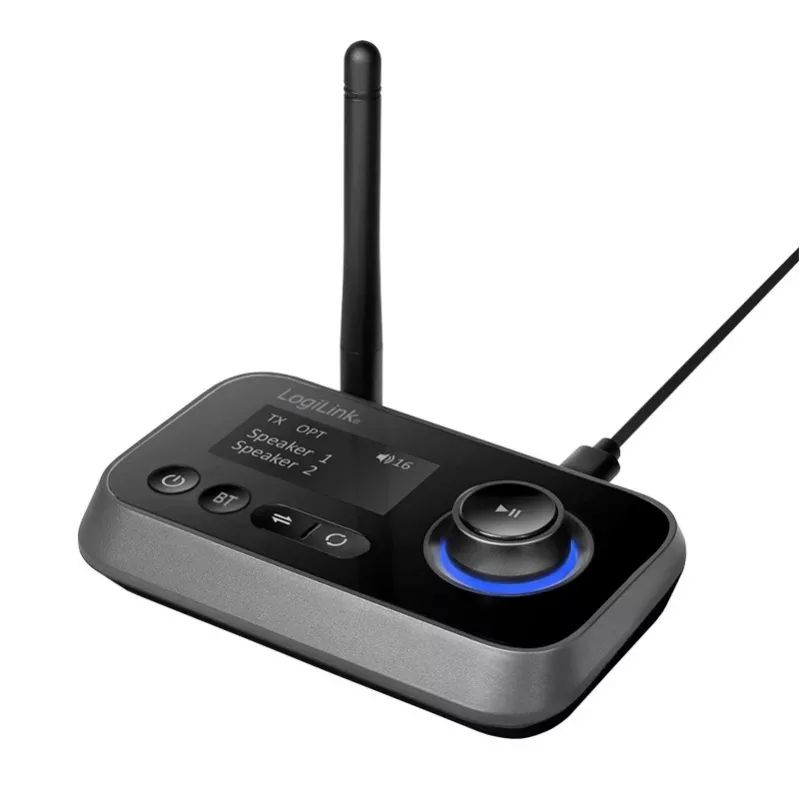 LogiLink BT0062 Bluetooth audiotransmitter/ontvanger BT 5.0 10 m bereik